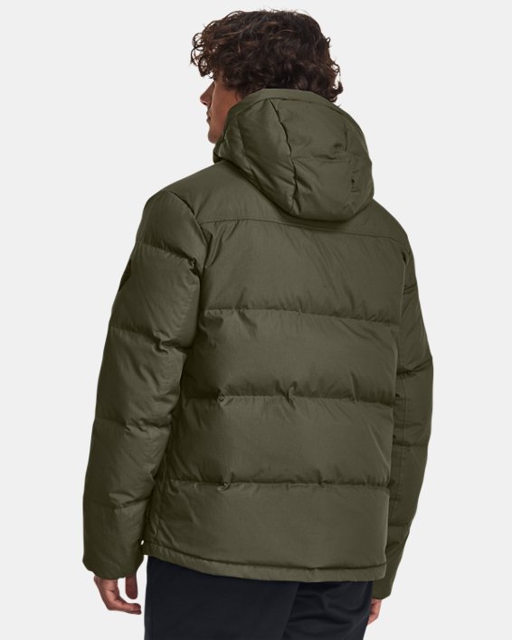 Men's ColdGear® Infrared Down Crinkle Jacket, Green, pdpMainDesktop image number 1